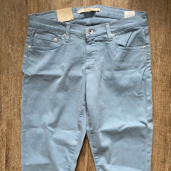 Big Star Women’s Alex Raw Hem Skinny Jeans Blue 30 - Picture 5 of 7